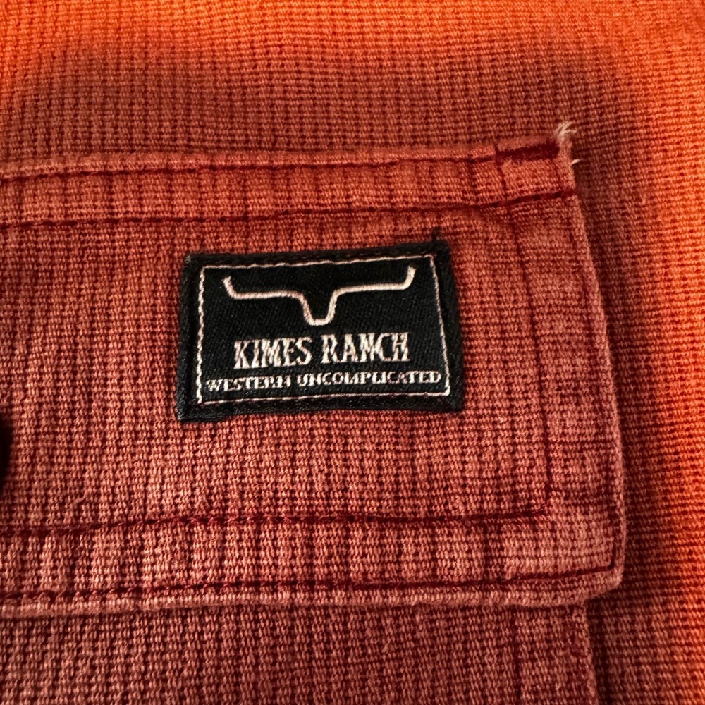 Kimes Ranch Rough Stock Jacket Mens XL Rust Chor Barn Landman Cowboy Western NEW - Picture 6 of 13